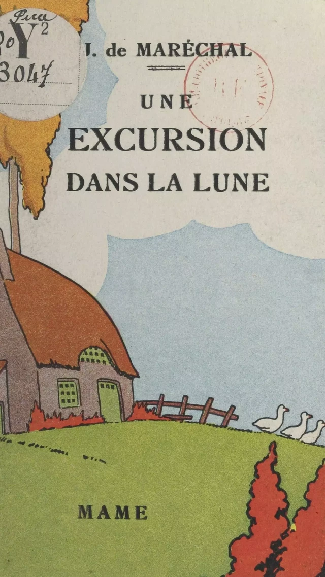 Une excursion dans la lune - Jeanne de Maréchal - FeniXX réédition numérique