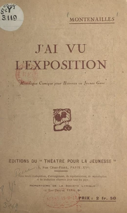 J'ai vu l'exposition