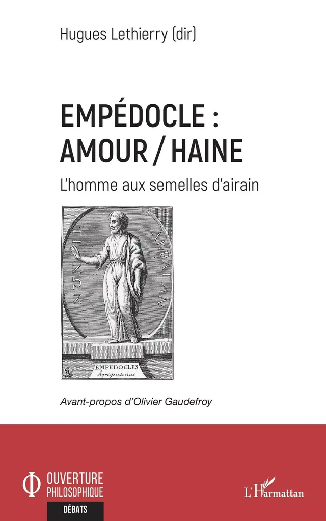 Empédocle : amour/haine -  Lethierry hugues, Martine Chifflot - Editions L'Harmattan