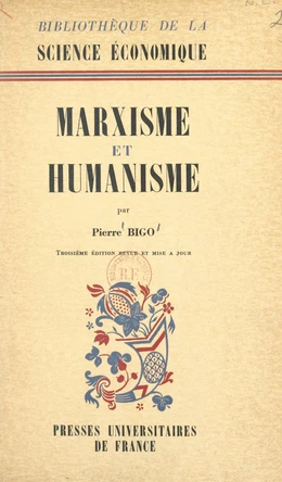 Marxisme et humanisme