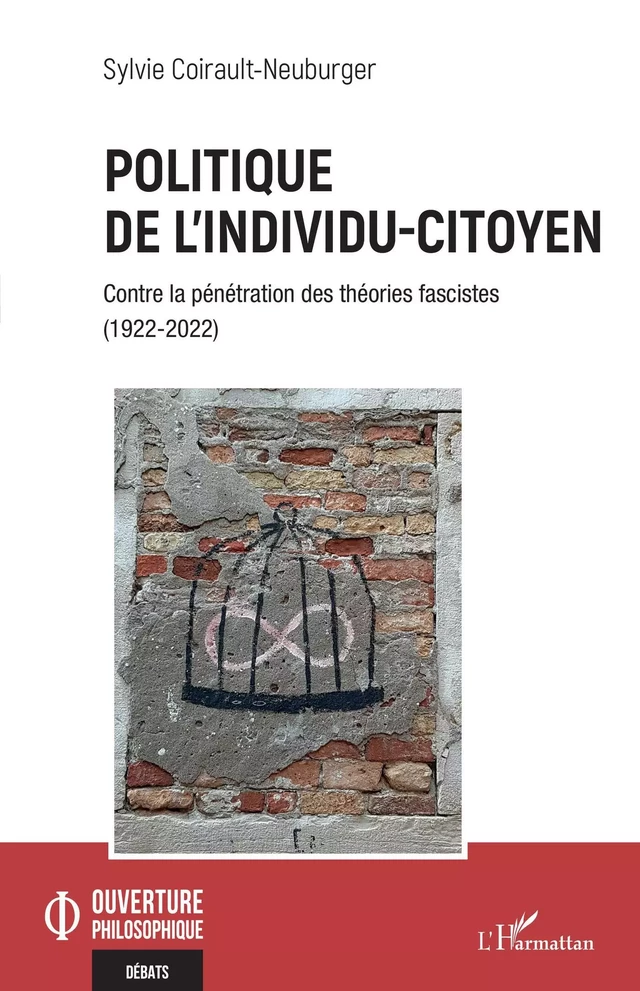 Politique de l'individu-citoyen - Sylvie Coirault-Neuburger - Editions L'Harmattan