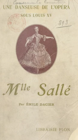 Mademoiselle Sallé, 1707-1756