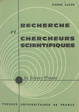 Recherche et chercheurs scientifiques