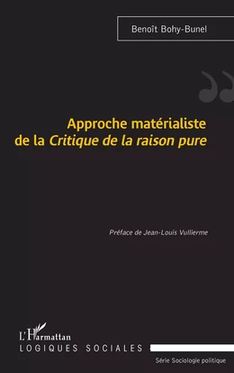 Approche matérialiste de la <em>Critique de la raison pure</em>