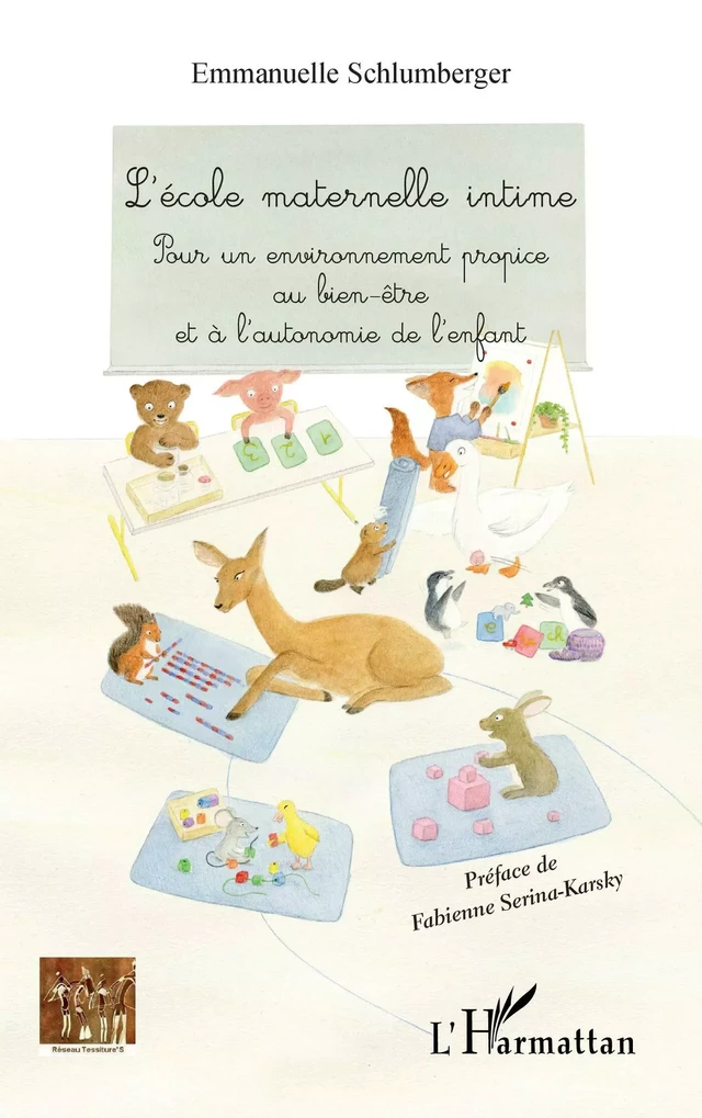 L'école maternelle intime - Emmanuelle Schlumberger - Editions L'Harmattan