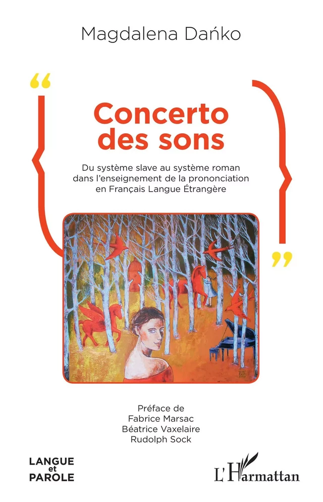 Concerto des sons - Magdalena Danko - Editions L'Harmattan