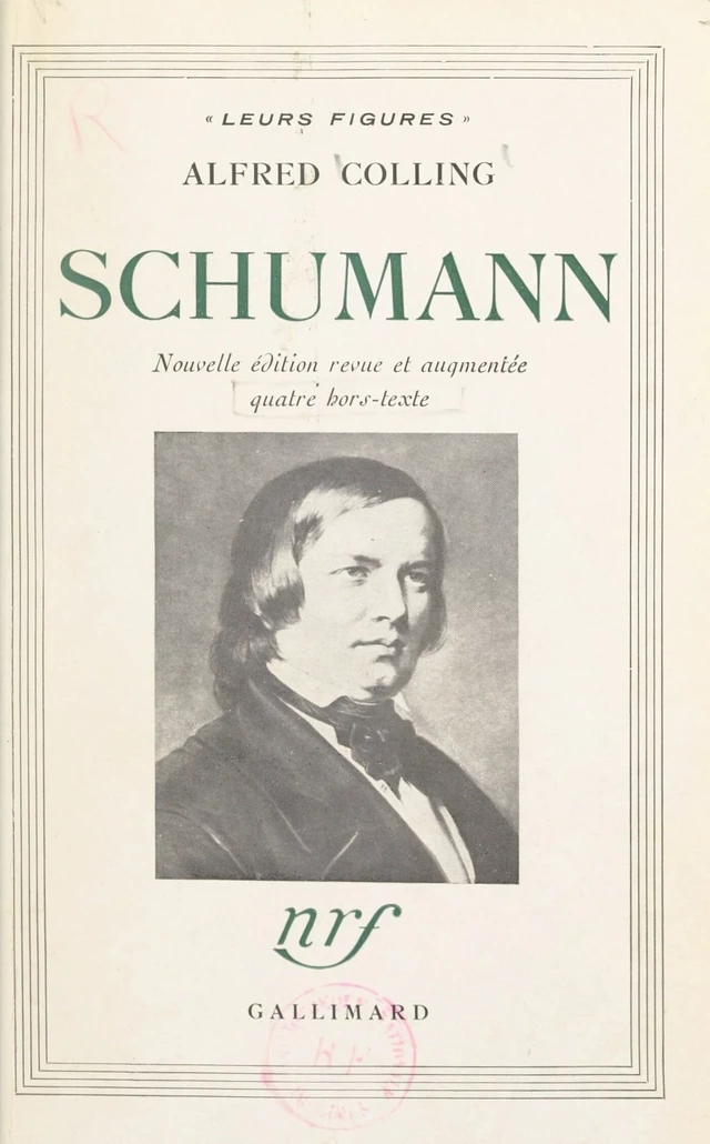 Schumann - Alfred Colling - FeniXX réédition numérique