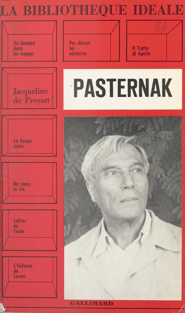 Pasternak - Jacqueline de Proyart - FeniXX réédition numérique