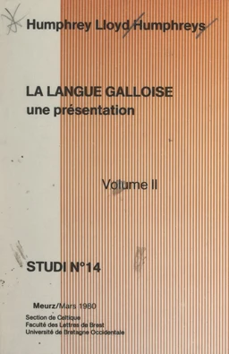 La langue galloise, une présentation (2)