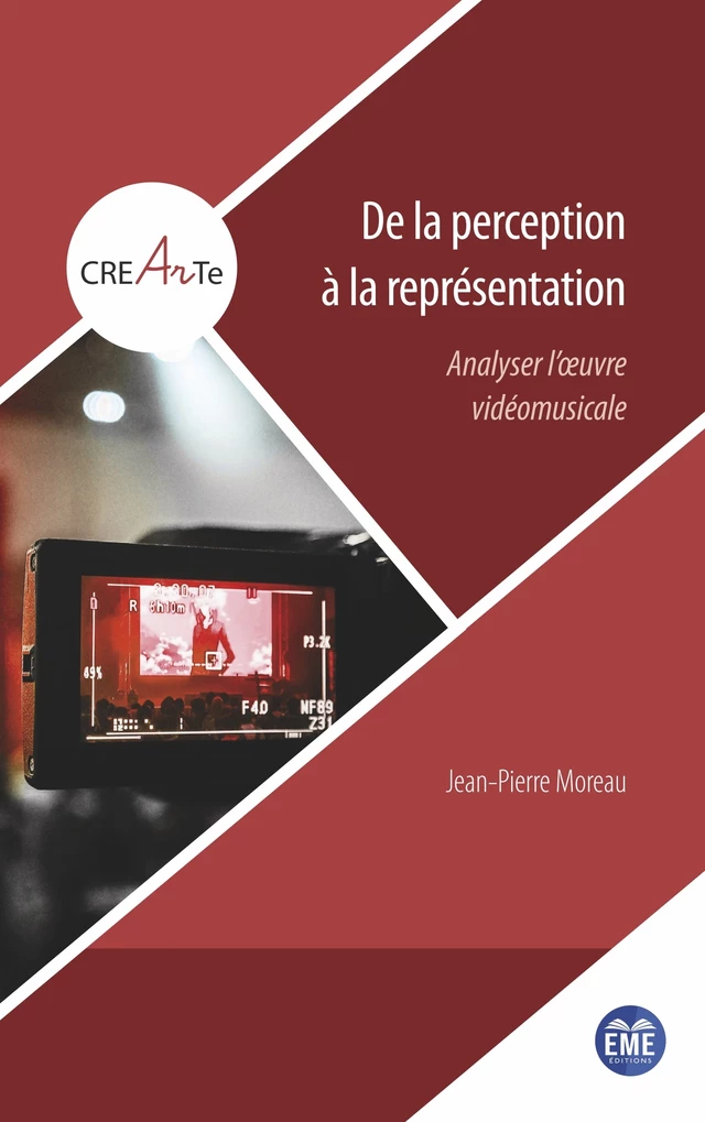 De la perception à la représentation - Jean-Pierre Moreau - EME Editions