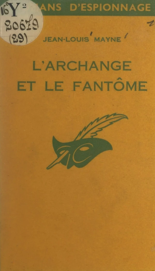 L'archange et le fantôme - Jean-Louis Mayne - FeniXX réédition numérique