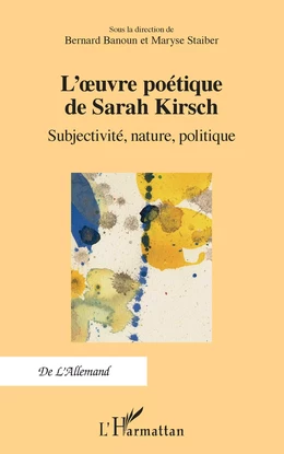 L'uvre poétique de Sarah Kirsch