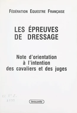 Les épreuves de dressage