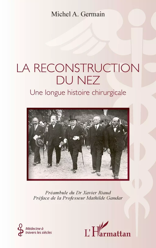 La reconstruction du nez - Michel A. Germain - Editions L'Harmattan