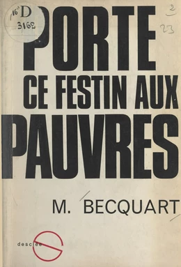 Porte ce festin aux pauvres