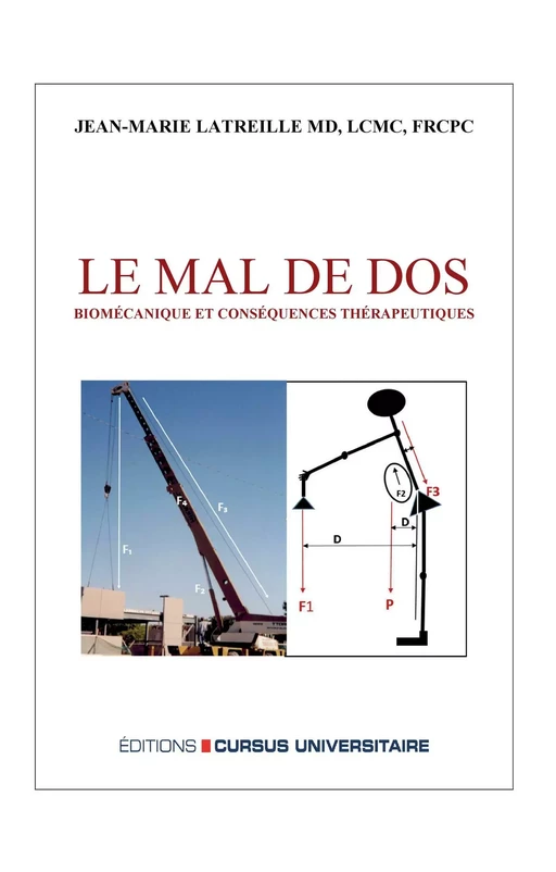 Le mal de dos - Jean-Marie Latreille - Editions Cursus Universitaire