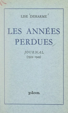 Les années perdues