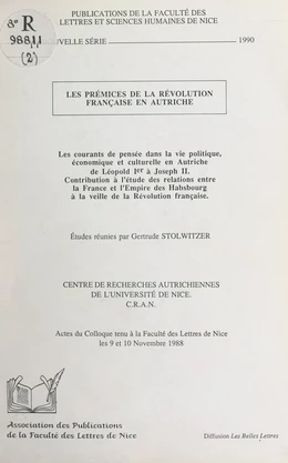 Les prémices de la Révolution française en Autriche