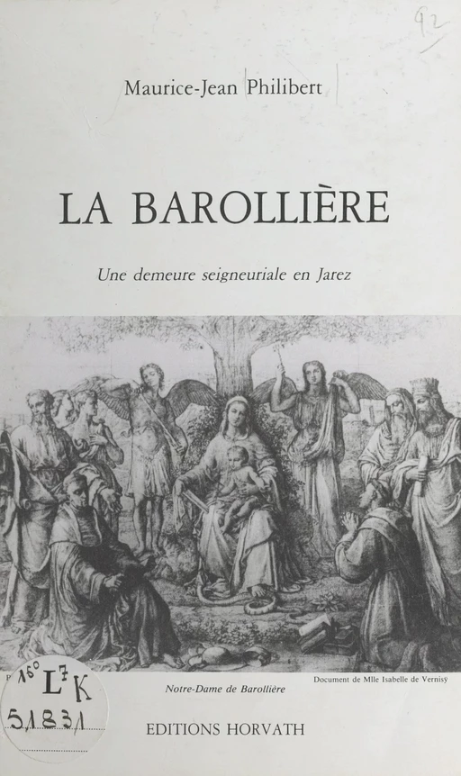 La Barollière - Maurice-Jean Philibert - FeniXX réédition numérique