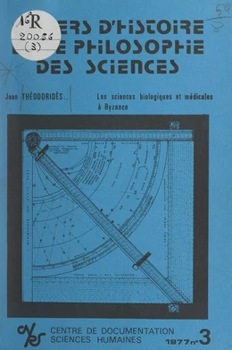 Les sciences biologiques et médicales à Byzance