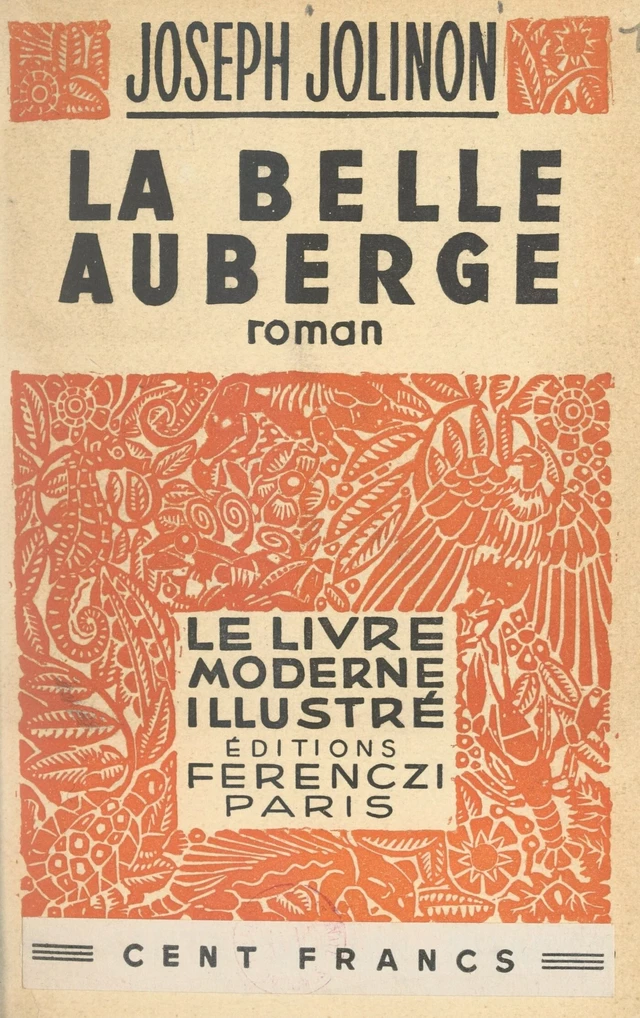 La belle auberge - Joseph Jolinon - FeniXX réédition numérique