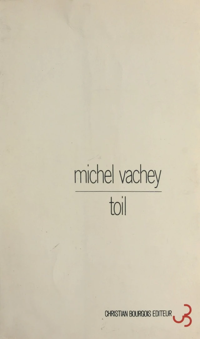 Toil - Michel Vachey - FeniXX réédition numérique