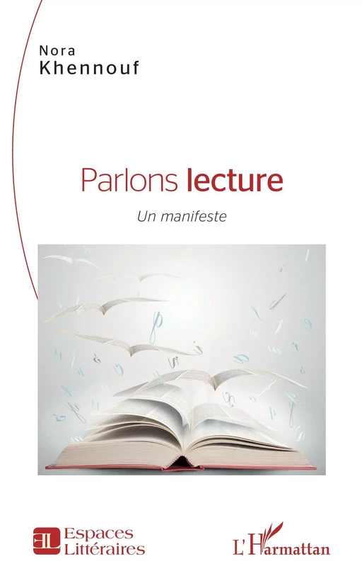 Parlons lecture - Nora Khennouf - Editions L'Harmattan