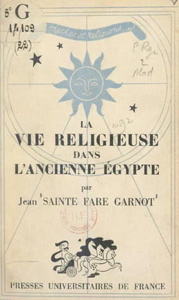 La vie religieuse dans l'ancienne Égypte