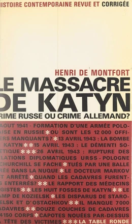 Le massacre de Katyn