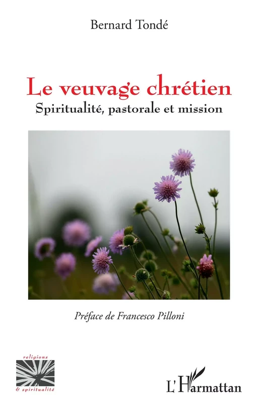 Le veuvage chrétien - Bernard Tondé - Editions L'Harmattan