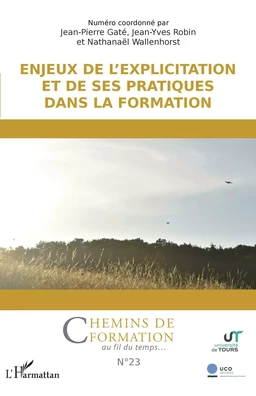 Enjeux de l'explicitation et de ses pratiques dans la formation