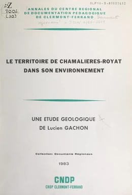 Le territoire de Chamalières-Royat dans son environnement