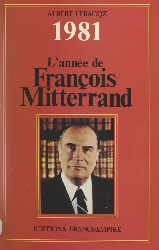 1981 - Albert Lebacqz - FeniXX réédition numérique