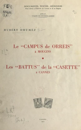 Le campus de Orreis à Mougins, 999-1504