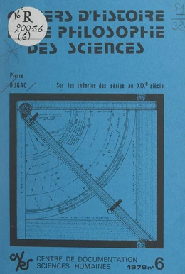 Sur les théories des séries au XIXe siècle