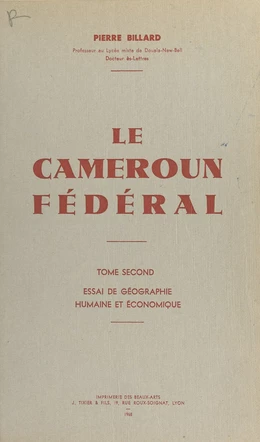 Le Cameroun fédéral (2)