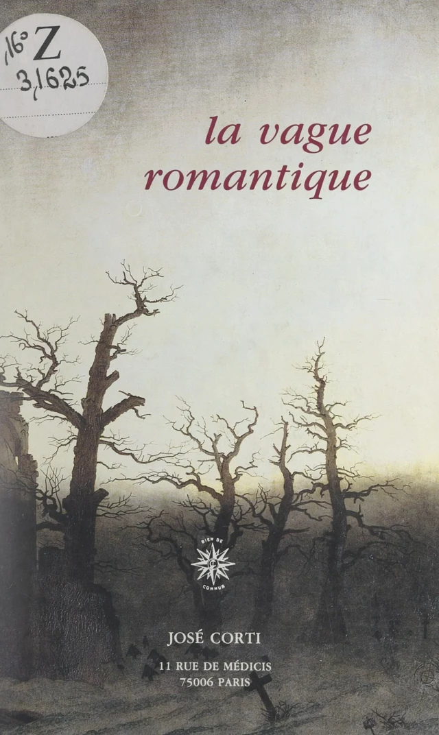 La vague romantique - Bertrand Fillaudeau - FeniXX réédition numérique