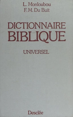 Dictionnaire biblique universel