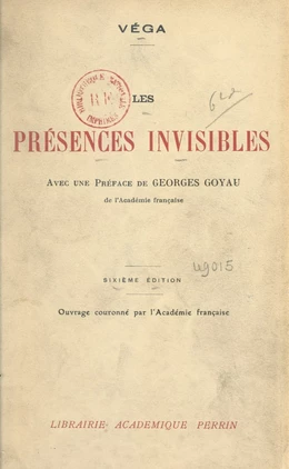 Les présences invisibles