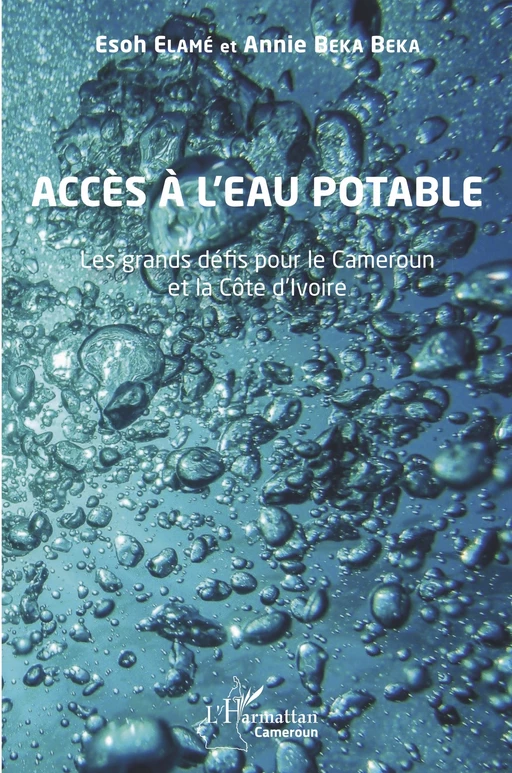 Accès à l'eau potable - Esoh Elamé, Annie Beka Beka - Editions L'Harmattan