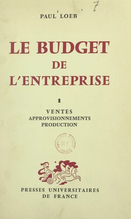 Le budget de l'entreprise (1)