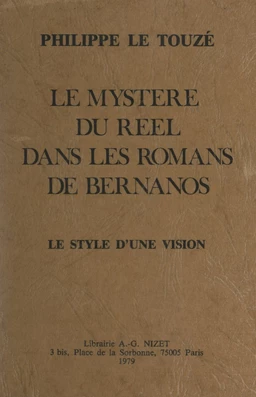 Le mystère du réel dans les romans de Bernanos