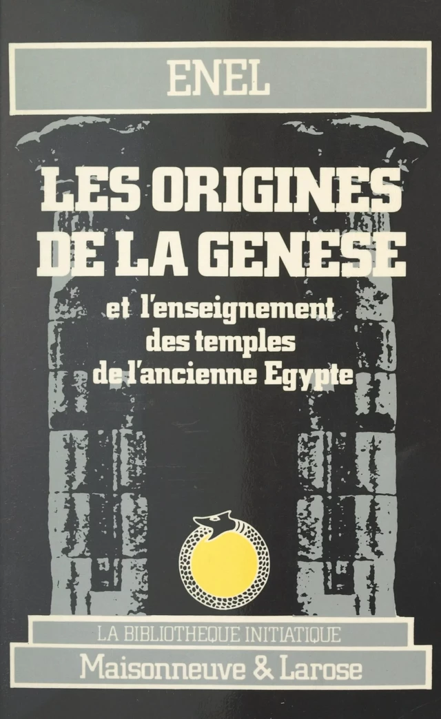 Les origines de la Genèse -  Enel - FeniXX rédition numérique