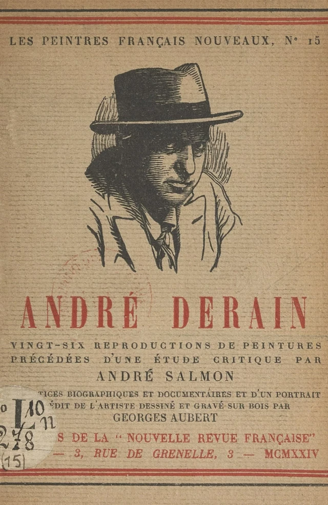 André Derain - André Salmon - FeniXX réédition numérique