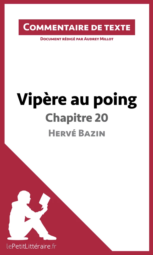 Vipère au poing d'Hervé Bazin - Chapitre 20 -  lePetitLitteraire, Audrey Millot - lePetitLitteraire.fr