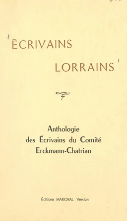 Écrivains lorrains