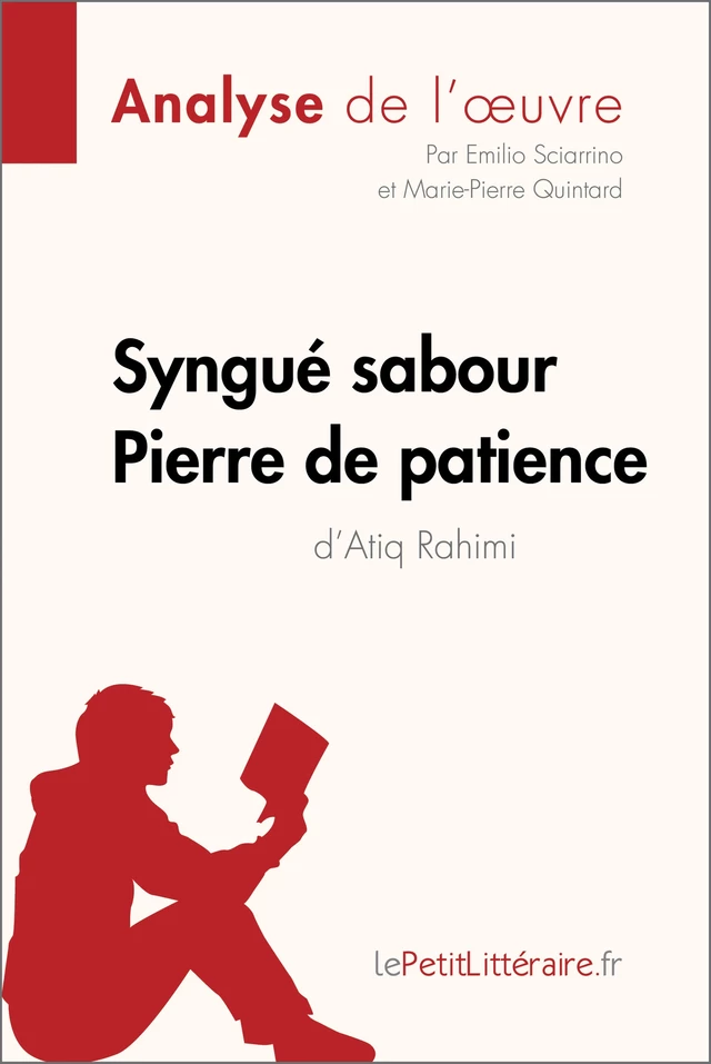 Syngué Sabour. Pierre de patience d'Atiq Rahimi (Analyse de l'oeuvre) -  lePetitLitteraire, Emilio Sciarrino, Marie-Pierre Quintard - lePetitLitteraire.fr