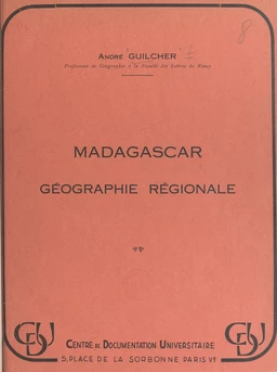 Madagascar, géographie régionale