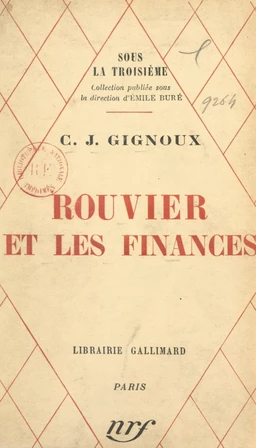 Rouvier et les finances