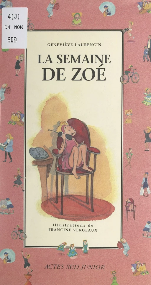 La semaine de Zoé - Geneviève Laurencin - FeniXX rédition numérique